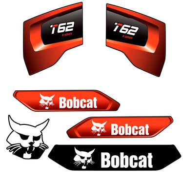 FITS T62 BOBCAT REPLACEMENT DECAL STICKER - OUTDOOR DURABLE LAMINATE